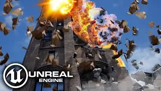 How To Create Battlefield Destruction FX In Unreal Engine