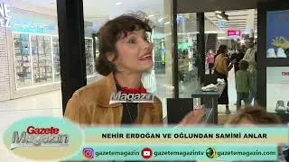 NEHİR ERDOĞAN VE OĞLUNDAN SAMİMİ GÖRÜNTÜLER
