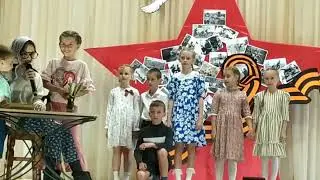 Участники кружка "Талантиум" представляют Вашему вниманию сценку "Как на фото" ко Дню Победы