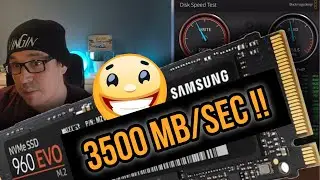 Samsung Evo 960 M.2 NVme - Testing the Fastest SSD On The Planet ! (M2 vs SSD)