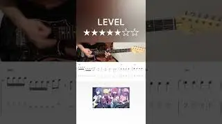 Bocchi The Rock! - That Band (guitar cover with tabs & chords) #bocchi