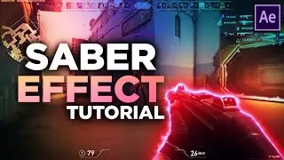 How To Create GLOWING / SABER EFFECT For Valorant Montage | After Effect Tutorial