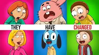 Cartoon Characters That Almost Looked COMPLETELY Different
