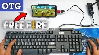 How to Use OTG in Mobile || 💥 How To Play Free Fire Use Keyboard And Mouse Connect For Mobile.