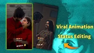 trending viral Animation video editing alight motion|| face flex effect video editing alight motion