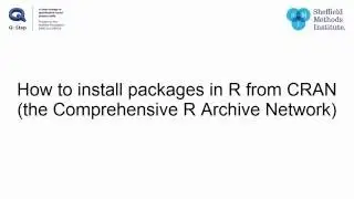 How to install new R packages in RStudio