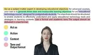 How to create course objectives with ChatGPT?