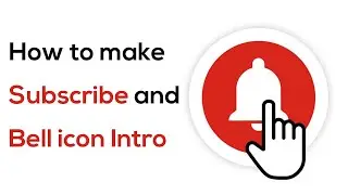 How To Make Subscribe & Bell Icon Intro Using Wondershare Filmora