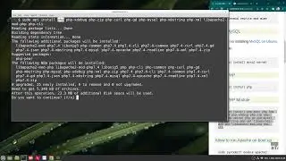 install php 7 4 and apache2 on linuxmint ubuntu