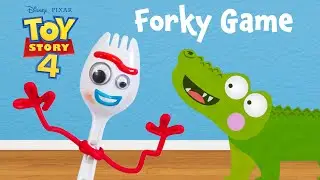 Forky Game | Crocodile Hiding with in New Toy Story 4 Toys