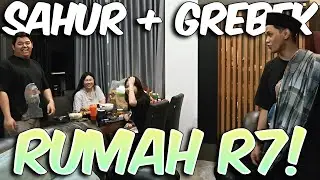 VLOG SAHUR TOGETHER AND ROBBE @R7Tatsumaki's HOUSE !!