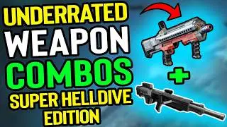 7+ PRIMARY & SUPPORT Weapon Combos that DESTROY Everything in the Hardest Difficulty in Helldivers 2