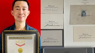 Muri Rekor Indonesia: Koleksi tanda tangan Presiden Indonesia terbanyak. President Sukarno, Suharto