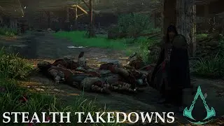 Hidden Blade Takedowns Montage - AC Valhalla