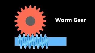 Worm Gear Animation