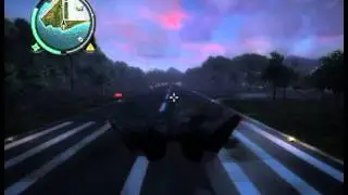 Just Cause 2 big plane small landing