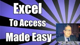 How to Import Excel to Access - Excel 2010 Tutorial , Access 2010 Tutorial 2013 2016