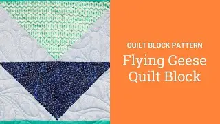 How to Make a Flying Geese Block