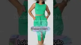 🥰 Conjuntos Femininos para Transformar o Seu Look de Verão | Dicas de Moda  #shorts