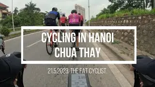 CYCLING IN HANOI - RED RIVER - CHUA THAY. 21.5.2023. 4K RES 60FPS. GOPRO HERO 11.