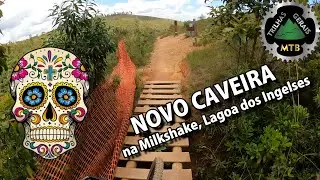 NOVO CAVEIRA, Trilha da Milkshake na Lagos dos Ingleses em Nova Lima