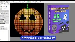 Halloween Pixel LED Effects SWF AVI MOV LEDEDIT JINX! & More