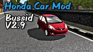 DRIVING WITH HONDA CAR ON BUSSID | BUSSID V2.9 MOD