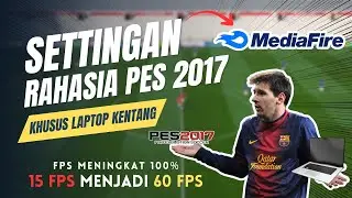 PES 2017🔥MAKE YOUR POTATO LAPTOP FAST! FEW PEOPLE KNOW THIS TRICK!