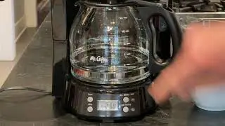 How to set delay brew on a Mr Coffee maker