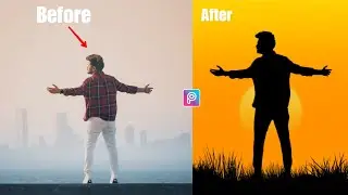 Picsart silhouette photo editing 2023 || Latest trending photo editing Picsart