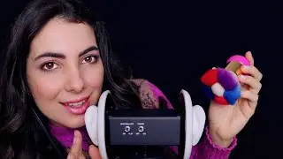 ASMR ESTÍMULOS ÚNICOS - EPISÓDIO 3: SONS NO 3Dio - Sweet Carol