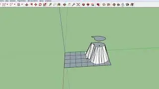 Оттиск песочница SketchUp