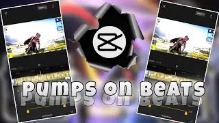 How to edit pumps on beats | pubg lobby edit | capcut tutorial | bro energy boy