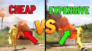 CHEAP vs. EXPENSIVE Fire Extinguishing Ball: Which One Saves the Day?