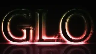 GLO | Glowing Text Effect | Photoshop Tutorial