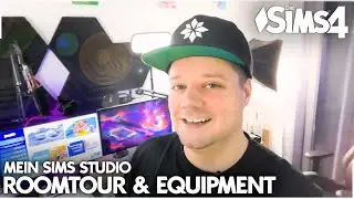 Room Tour 💚 Mein Sims Studio & Equipment | Daniel SimFans.de