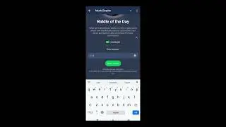 Musk empire Riddle of the day 27 July