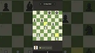 Chess.com daily puzzle.31 may 2024 
