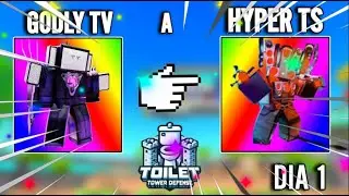 DE GODLY TV MAN A HYPER TITAN SPEAKERMAN ( Dia 1)#toilettowerdefense