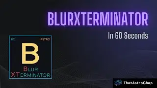 How to Use PixInsight BlurXTerminator in 60 Seconds!