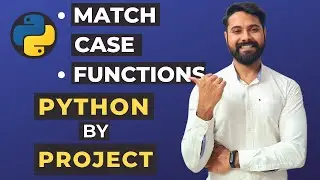 Latest Feature Pattern Matching In Python | Functions | Python By Project (Part-4)