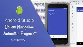 Animation Bottom Navigation Fragment in Android Studio Tutorial