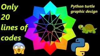 python turtle design | python turtle graphics 