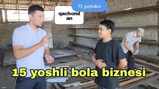15 yoshki bola darvoza ishlab chiqarish bilan shugulanyapdi mativatsiya bolsin dedik