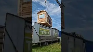 Летающая баня ТМФ БаняФест 2023 Суздаль