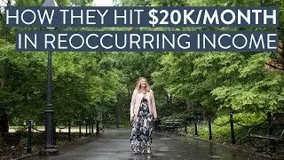 How To Create $20,000 in reoccurring income with an online business