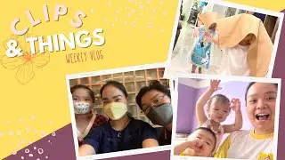 Clips & Things Weekly Vlog: Teppanya Buffet with Robyn and Mornings with Toddler Twins @YellowYum