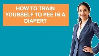 How To Train Yourself To Pee In A Diaper?