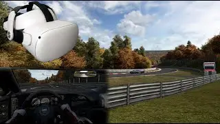 Sim Racing Rig VR Intro (Sim Rig to VR Headset to Ingame)