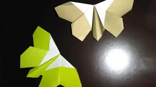 Origami butterfly - Easy Paper butterfly - Origami Easter decorations
